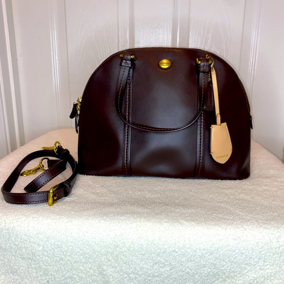 Coach Handbags - Coach Brown Bowler Handbag.